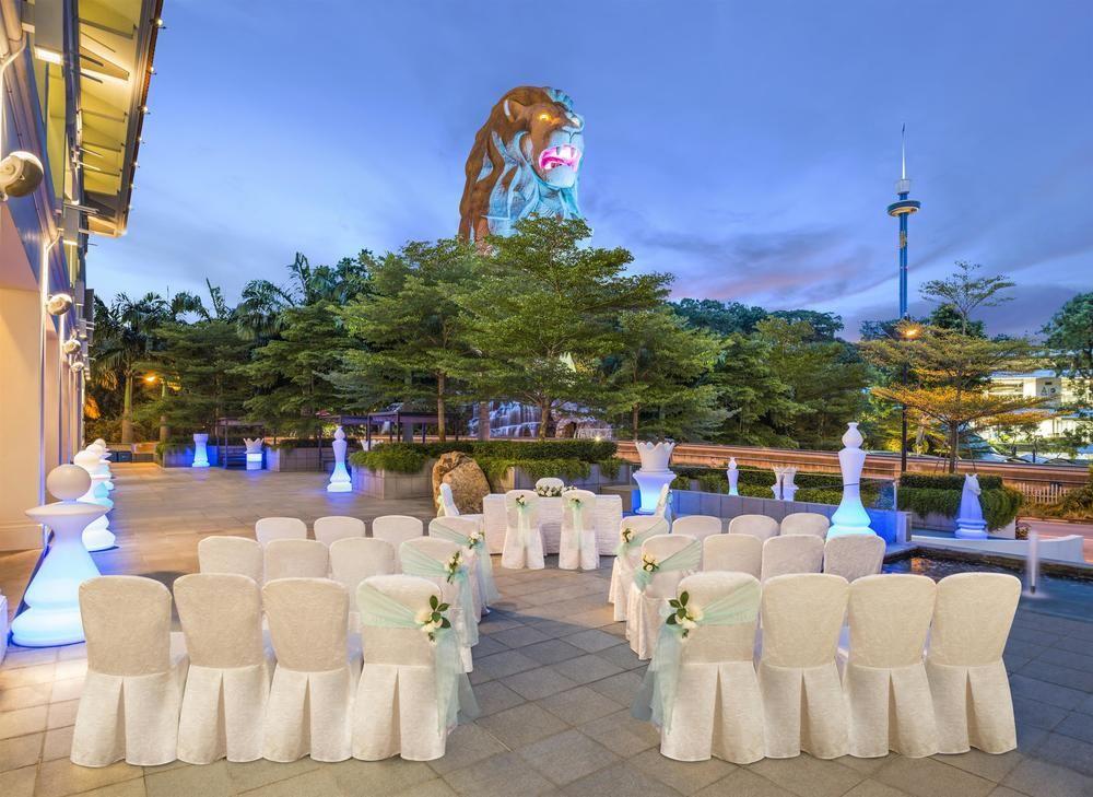 Oasia Resort Sentosa By Far East Hospitality Сингапур Экстерьер фото Wedding at the Star
